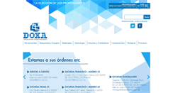 Desktop Screenshot of doxa.com.mx
