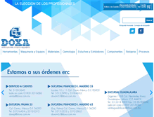 Tablet Screenshot of doxa.com.mx